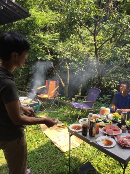 夏はBBQ