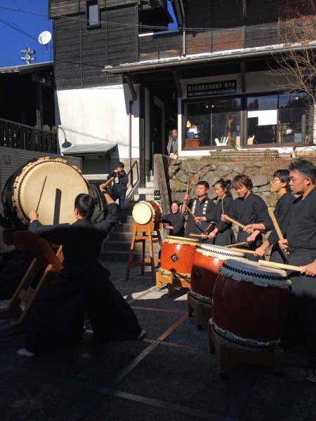 やまなみ太鼓初打ち