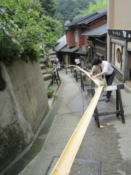 ７月２７日（日）いご坂そうめん流し