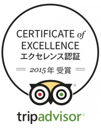 2015 Certificate of Excellence を受賞しました