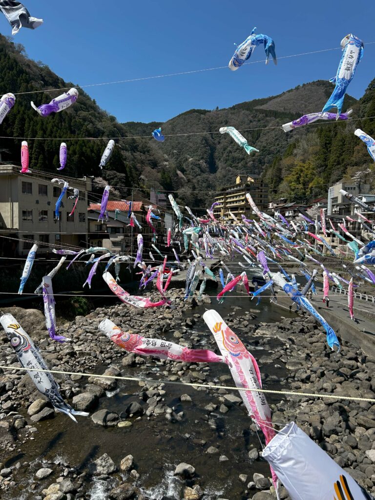 杖立温泉こいのぼり祭