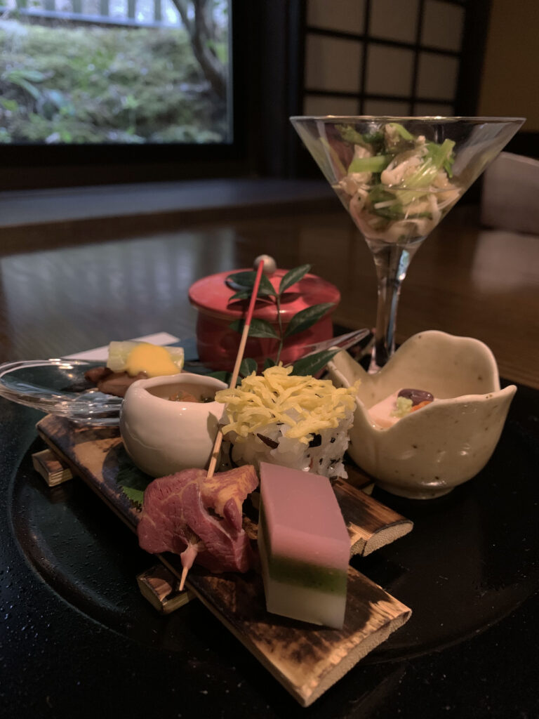 春の献立　Spring Dinner Kaiseki Menu 2022