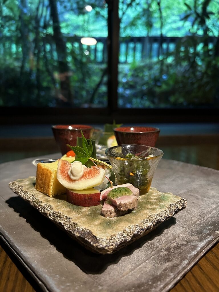 夏の献立　Summer Dinner Kaiseki menu 2023